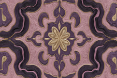 Symmetrical Geometric Pattern Background Wallpaper Product Image 1