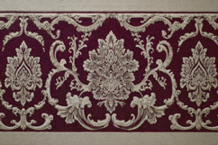 Red Damask Pattern Background Wallpaper Product Image 1