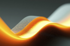 Abstract Wave with Dark Background Wallpaper Product Image 1