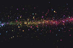 Colorful Glittering Particles Background Wallpaper Product Image 1