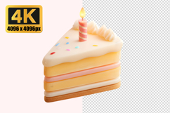 Birthday Cake Transparent PNG Product Image 1