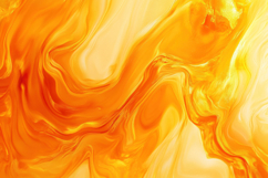 Abstract Orange Waves Background Wallpaper Product Image 1