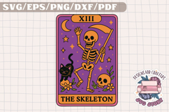 Halloween Tarot Card Funny SVG T shirt Quotes Design Product Image 1