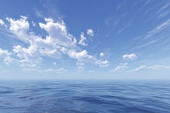 Blue Sky With Clouds Background Product Image 1