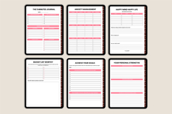 Digital 2026 Self-Care Journal Canva Template Product Image 13