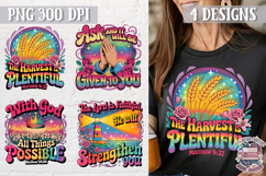 Bible Quote Clipart PNG Sublimation 4 Designs Product Image 1
