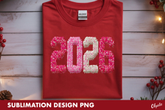 2026 Sublimation PNG, New Year Tshirt Sublimation Product Image 1