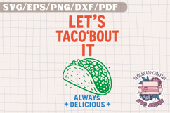 Funny Hand drawn Quote Aesthetics SVG Trendy Colorful Food Product Image 1