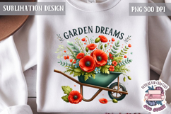 Poppy Flowers Clipart Sublimation Bundle 26 PNG Spring Product Image 16