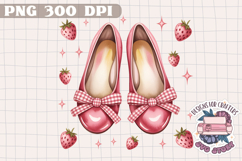 Strawberry berries PNG Sublimation Picnic Summer Product Image 1