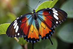 Plain Tiger Butterfly Background Wallpaper Product Image 1