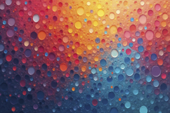 Colorful Numerous Circles Background Wallpaper Product Image 1
