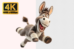 Laughing Donkey Transparent PNG Product Image 1
