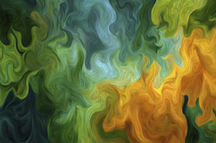 Abstract Waves Colorful Background Wallpaper Product Image 1