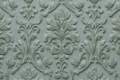 Baroque Floral Texture Background Wallpaper Product Image 1