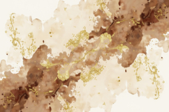 Brown and Beige Watercolor Background Wallpaper Product Image 1