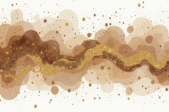 Warm Brown and Golden Hues Background Wallpaper Product Image 1