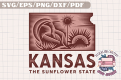 USA STATE America Vintage SVG Monochrome Design Patriotic Product Image 1