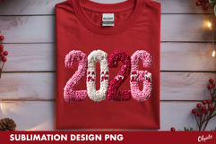 2026 Sublimation PNG, New Year Tshirt Sublimation Product Image 1
