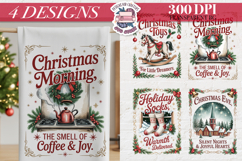 Christmas Vintage Quote Clipart PNG Sublimation 4 Design Product Image 1
