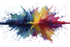 Multicolored Explosion Background Product Image 1