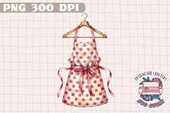 Retro Kichen Sublimation Design PNG Clipart Scrapbook Product Image 1