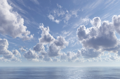 Blue Sky With Clouds Background Product Image 1