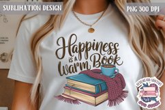 Book Lover Sublimation design Quote Bookish PNG Sign Product Image 1