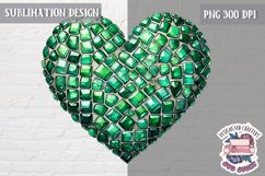 Valentine Heart Symbol Love Sublimation Design PNG Heart Product Image 1