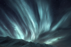 Aurora Night Sky Background Product Image 1
