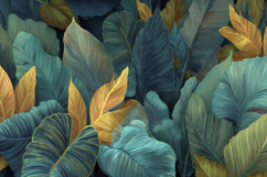 Tropical Leaves Background Product Image 1