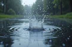 Rain Waterdrops Background Product Image 1