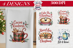 Christmas KITCHEN Quote Clipart PNG Sublimation 4 Design Product Image 1