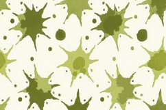 Olive Green Paint Splatter with White Background Wallpaper Product Image 1