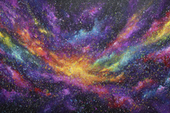 Colorful Galaxy Background Wallpaper Product Image 1