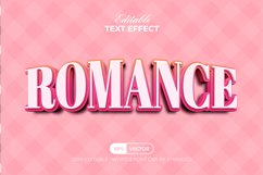 Romance Pink Text Effect Style Product Image 1