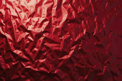 Crumpled Red Metallic Foil Background Wallpaper Product Image 1
