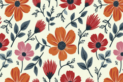 Flowers Background Wallpaper Product Image 1