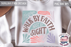 Bible Quote Sublimation Design Jesus Cross Modern Abstracts Product Image 1
