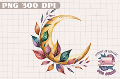 Celestial Magic Sublimation Design PNG Clipart Scrapbook Product Image 1