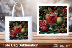 New Year Celebration Sublimation, Tote Bag PNG Product Image 1