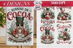 Christmas Vintage Nutcracker Clipart Sublimation 4 PNG Product Image 1