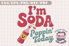 Kawaii Food Funny Quote Vintage SVG Design Fun Cute Product Image 1