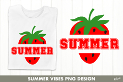Summer Sublimation. Summer Vibe. Quote PNG Product Image 1