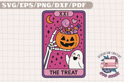 Halloween Tarot Card Funny SVG T shirt Quotes Design Product Image 1