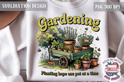 Spring Sublimation Design PNG Motivation Quote Flowers Product Image 1