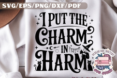 Halloween Witch Quote black and white SVG Funny PNG Sarcasm Product Image 1