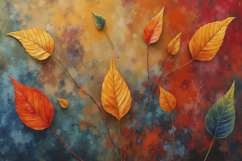 Autumn Leaves Background Product Image 1
