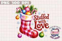 Christmas Quote Sublimation design Winter Pink Buffalo Plaid Product Image 1