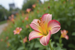 Daylily Flower Background Wallpaper Product Image 1